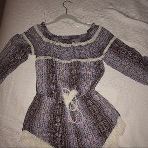 LF off shoulder romper